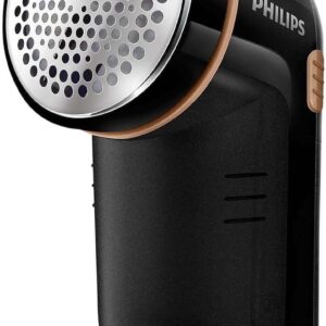 Philips GC026/80 Fabric Shaver, Lint Remover for Woolen Sweaters, Blankets, Jackets/Burr Remover Pill Remover from Carpets, Curtains (Black)