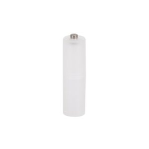 Plastic Battery Adaptor Converter Case Holder Switcher for AAA to AA Battery (White)